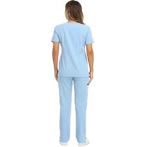 Traje de Trabajo Técnico Resistente a Desgarros con Refuerzos en los Codos, Uniforme Profesional para Sanitización Industrial y Hospitalaria para Mujeres - Product Image 2