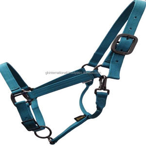 Personalized Design Multicolor Nylon Horse Halter Lightweight Fancy Nylon Webbing Waterproof Nylon Horse Racing Halter - Product Image 2