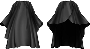 Capa de Barbero Profesional Personalizada con Cintura Ajustable, Foto Personalizada, para Salón de Peluquería, Cómoda, Resistente al Agua, de Pongee - Product Image 3