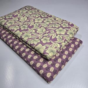 Tissu imprimé Jaipuri en coton peigné pur de qualité supérieure, tissé, 60x60, largeur 44 pouces, commande minimum 10 mètres, 5 mètres au minimum - Product Image 1