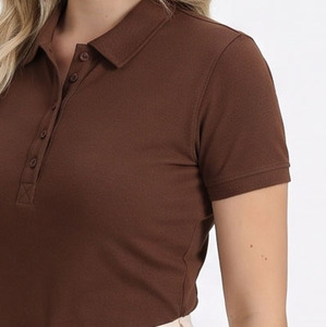Chemises de golf et de tennis personnalisées avec logo pour vêtements de sport, nouvelle arrivée, polos de performance pour femmes, tissu respirant, manches courtes, athlétique - Product Image 5