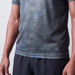 Camiseta de fabricante de ropa para hombre, producto de verano, elástica, con cuello redondo, para hombre. - Product Image 6