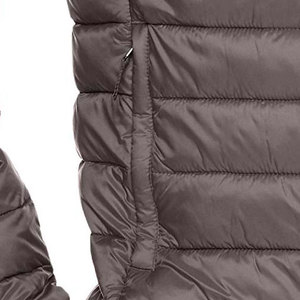 Chaqueta de invierno para hombre, impermeable, con cremallera metálica, nuevo diseño, chaqueta acolchada para hombre - Product Image 4