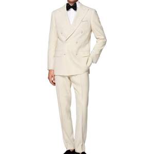 Dress Formal 3 Pieces Double Breasted <b>blazer</b> Suits Men's Business Suit Slim Fit Coat Pants Wedding Party Men Suits for Office - Product Image 2