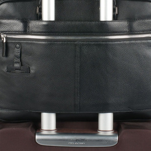 Wholesale Large Capacity Laptop <b>Bag</b> Waterproof Handbag Custom Business Genuine <b>Leather</b> Laptop Briefcase for Men. - Product Image 4