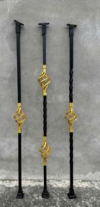 Barandillas y Pasamanos de Hierro Modernos de Lujo, Balaustrada de Escalera Metálica Personalizada para Diseño de Villas, Casas y Hoteles - Product Image 3