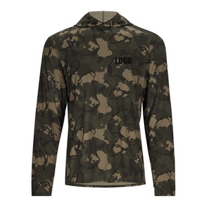 Sudadera para Hombre, Talla Grande, Manga Larga, 100% Poliéster, Impermeable, Protección UV (UPF 50), Transpirable, Secado Rápido, Antibacteriana - Product Image 3
