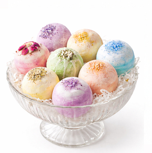 Herbal Organic Bath Bombs Manufacturer <b>Natural</b> Fizzy for Relaxation OEM ODM Private Label Bulk Supply Export Customized - Product Image 1