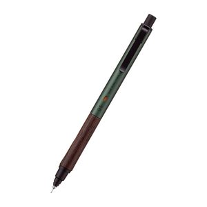 Mitsubishi Kuru Toga Advance M5-5591P | 0.5mm Mechanical Pencil | W-Speed Engine | Anti-Break | Plastic | <b>Green</b>/Gold/Blue | Made - Product Image 1