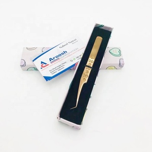 การต่อขนตาสแตนเลสแบบแข็ง45องศาแหนบระดับมืออาชีพ - Product Image 6
