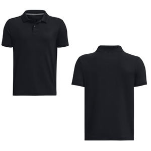 เสื้อโปโลผู้ชาย OEM สกรีนโลโก้ได้ ผ้าคอตตอน 100% ยับยาก ระบายอากาศดี ลายเรียบ สำหรับฤดูร้อน ผลิตจากผ้าถัก  ขั้นต่ำในการสั่งซื้อน้อย แขนสั้น - Product Image 3