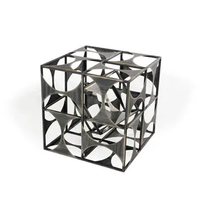 Escultura Metálica Hecha a Mano Personalizada OEM, Obra de Arte de Diseño para Hoteles, Villas, Resorts, Casas de Lujo y Oficinas Corporativas, Decoración Creativa - Product Image 2
