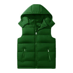 เสื้อกั๊กพัฟเฟอร์บุผ้าโพลีเอสเตอร์เนื้อนุ่ม ทนทาน เหมาะสำหรับใส่ทุกวัน ราคาขายส่ง - Product Image 4