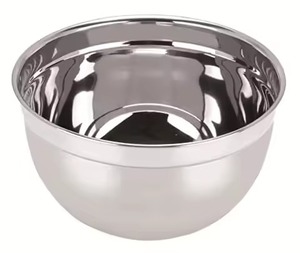 Tazón de Servir de Metal Pulido, Tazón de Acero Inoxidable para Alimentos, Vajilla Elegante para Mesa, Plato para Servir Ensaladas y Frutas, Decoración para el Hogar - Product Image 2