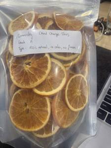 Rodajas de Naranja Secas Naturales para Mezclas de Té, Adornos para Bebidas, Decoración de Repostería, Estilismo de Cócteles, Tiendas de Regalos y Venta al por Mayor - Product Image 6