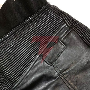 Pantalon de moto en cuir respirant et extensible pour un confort de mouvement optimal, idéal pour le tourisme et l'usage quotidien - Product Image 6