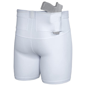 Shorts tactiques de compression pour hommes et femmes avec poche dissimulée pour arme à feu - Product Image 3