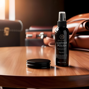 Poli en cuir nourrissant profond personnalisable de longue durée pour chaussures sacs vestes canapés avec finition brillante - Product Image 1