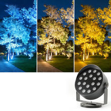 ไฟสปอตไลท์ LED สำหรับงานสถาปัตยกรรม 9W สำหรับภายนอกอาคาร ขนาด 300 มม. |   ไฟตกแต่งภูมิทัศน์และอาคารแบบวอร์มไวท์และ RGBWW - Product Image 6