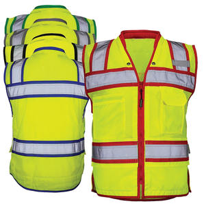 Chaleco de Seguridad para Hombre, Moda de Primavera, Personalizable, Transpirable, Alta Calidad, 100% Poliéster, Color Personalizado, Venta al Por Mayor - Product Image 1