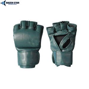 Guantes de MMA DAIZEN STAR INTERNATIONAL, de Cuero, con Cierre de Gancho y Bucle, Agarres para Manos para Uso Adulto en MMA, Boxeo y Lucha - Product Image 4