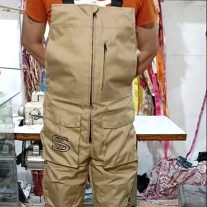 Pantalones de Invierno Personalizables de Pana de Tallas Grandes con Cremallera, Cómodos, con Patrón Sólido, Resistentes al Ácido, Bordado 3D, Impermeables para Caza - Product Image 1