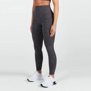Women's High-Waist Solid <b>Flare</b> Yoga <b>Leggings</b>-Eco-Friendly Breathable Plus Size Lounge Pants for Gym & Casual Wear - Product Image 2