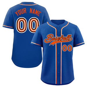 เสื้อเบสบอลแบบกำหนดเอง OEM ODM สำหรับทุกเพศ ผลิตจากโพลีเอสเตอร์ ชุดกีฬาซอฟต์บอล พร้อมการพิมพ์แบบระเหิดเต็มรูปแบบ โลโก้ทีมแบบกำหนดเองได้ - Product Image 1
