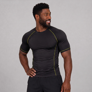 Rashguards pour hommes de haute qualité, dernier design, prix abordable, couleur unie, respirants et légers, en vente en ligne - Product Image 6