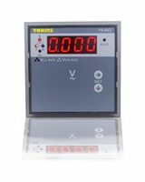 Voltmeter Digital 3 Fasa Yokins Y9-AV3 True RMS 4 Digit AC 15-600V PT Pilihan Frekuensi Tampilan Aluminium 96x96mm