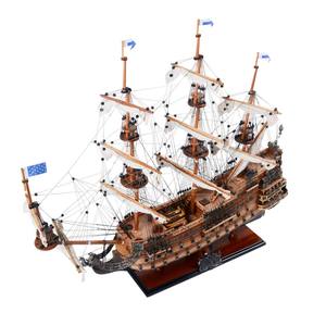 Soleil Royal, Artisanat en bois de cèdre peint à la main, 60 cm, Qualité Musée du Vietnam, Décoration nautique, Thème ange, Forme personnalisée, Panneau mural - Product Image 2