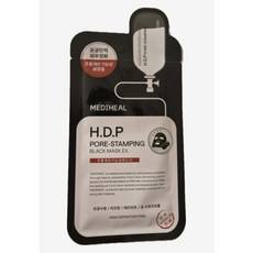 Maschera Nera Mediheal HDP Pore Stamping EX 25ml per il Viso, Confezione Scontata da 5 Fogli e 8 Pezzi - Product Image 1