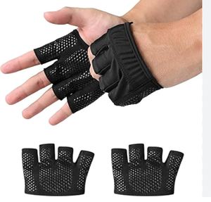 Unisex Breathable Lightweight Polyester/Nylon Weightlifting <b>Gloves</b> Anti-Ripper Callus Guard Cross Training Gym Workout Exercise - Product Image 3