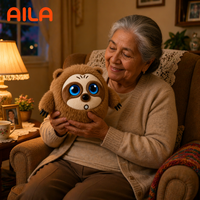 CADOTHY AILA AI Robot en peluche parlant, compagnon d'apprentissage, aide aux études, assistant de vie, rappel de santé, et conteur de l'histoire du soir