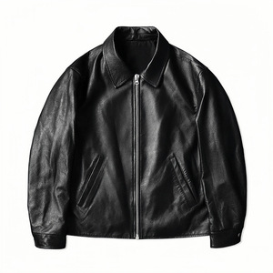 Fashion Designs Men's Classic <b>Biker</b> Motorcycle Eco-Friendly <b>Vintage</b> PU Leather <b>Jacket</b> Blazer Slim Fit Plus Size - Product Image 1