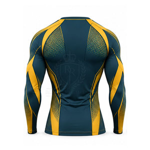 Compression <b>Shirts</b> Lightweight Sportswear <b>Stretch</b> Fit Training Top for <b>Men</b> Running Cycling Gym Exercise and Daily Workouts - Product Image 3
