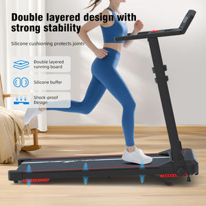 Caminadora Eléctrica Inteligente Plegable Portátil para Interiores con Pantalla LED, Motor de 3 <span class=keywords><strong>HP</strong></span>, Seguimiento de Calorías y Diseño Ecológico - Product Image 4