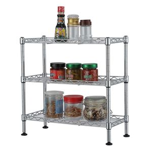 UltraZinc 3-Tier Cabinet Organizer Efficient <b>Storage</b> Solution - Product Image 1