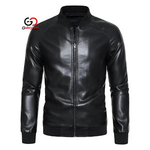 Custom <b>Men</b> Real <b>Sheepskin</b> Leather <b>Jackets</b> with Premium Vintage Biker Motorcycle Genuine Leather <b>Jacket</b> for <b>Mens</b> Genuine Leather - Product Image 5