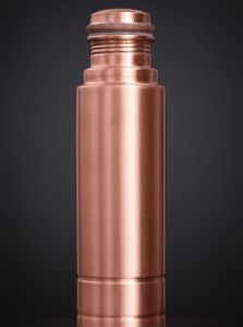 Elegant Hammered <b>Copper</b> <b>Drinking</b> <b>Bottle</b> Leakproof Hydration <b>Bottle</b> for Kitchen Dining Wellness and Travel - Product Image 3