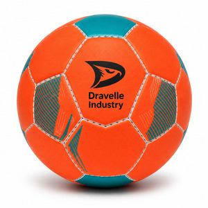 Ballon de football d'entraînement personnalisé avec logo du club, en PU de qualité supérieure, cousu à la machine, taille 5, 32 panneaux, pour matchs et entraînements, équipement sportif en gros. - Product Image 1