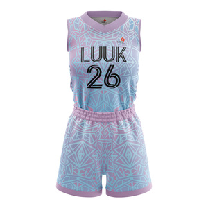 Ensemble d'uniformes de basketball pour femmes de qualité supérieure, maillot et short personnalisés pour équipe, vêtements de sport à séchage rapide, vente en gros - Product Image 1