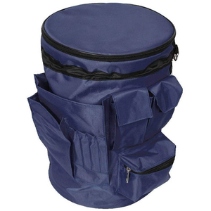 Sac de sport bleu pour entraînement de baseball avec plusieurs poches, organisateur de matériel sportif durable - Product Image 4