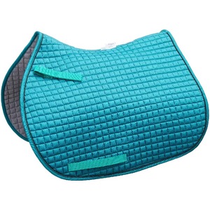 Best Selling Customized Premium Dressage Horse Saddle Pad Quilted <b>Wool</b> Blend Breathable Comfortable High Wither All-Purpose - Product Image 4