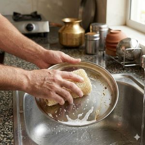 Esponja de Cocina de Luffa Natural al por Mayor, Ecológica, Biodegradable, Herramienta de Limpieza OEM - Product Image 3