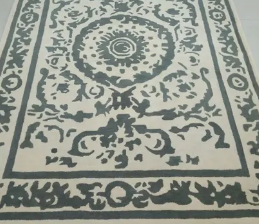 Alfombra tradicional de lana suave y afelpada, de alta calidad, hecha a mano, ecológica, de lujo, antideslizante, para sala de estar, habitaciones infantiles, hoteles y oficinas. - Product Image 4