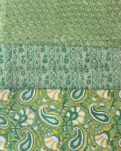 Tela 100% algodón estampada a mano para vestidos y ropa, venta al por mayor por yarda a precio de fábrica. - Product Image 3