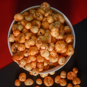 Makhana de Sal del Himalaya con Sabor, Seca, a Granel, Snack Saludable para el Día a Día, Natural, Tostada, al Mejor Precio - Product Image 1