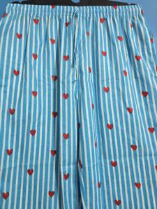 Conjunto de Pijama de Algodón 100% con Estampado Temático de Amor para Mujer, Venta al por Mayor de Fábrica, Cómodo, de Manga Larga, Cintura Elástica Larga, Color Sólido, Otoño - Product Image 3