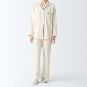 Ensemble de pyjama en coton uni pour femmes, manches longues, capuche avec cordon de serrage, coupe régulière, léger, vêtements décontractés d'automne, poches latérales 2 1 - Product Image 1